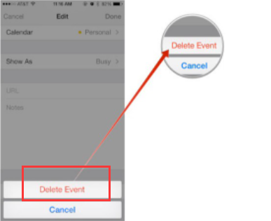 iPad'de Bir Takvim Etkinliği Nasıl Silinir