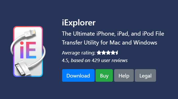 En İyi 5 iPhone'dan PC'ye Veri Aktarım Araçları: iExplorer