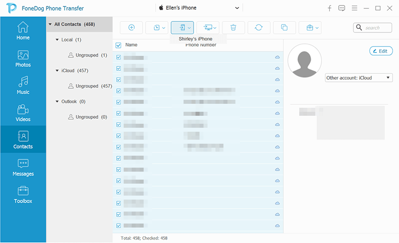 Kişileri iCloud olmadan iPhone'dan iPhone'a Aktarın