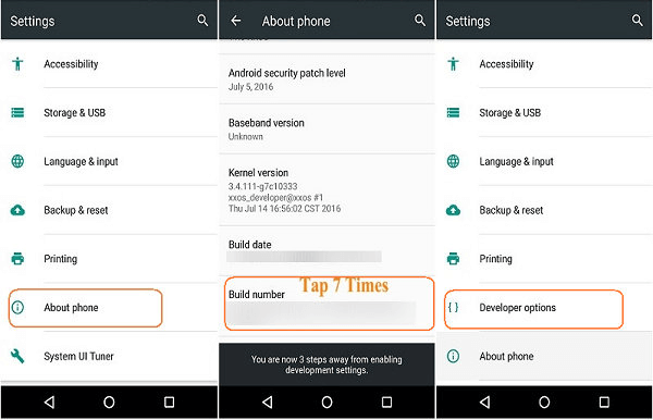 Android4 2 Daha Yeni Usb Dubugging