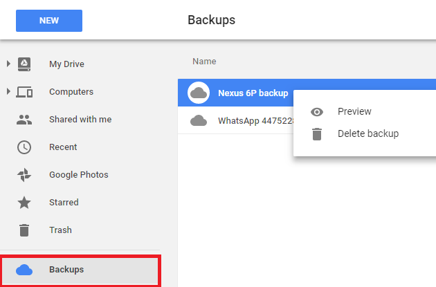 Kalıcı Olarak Silinen Fotoğrafları Google Drive'dan Kurtarma