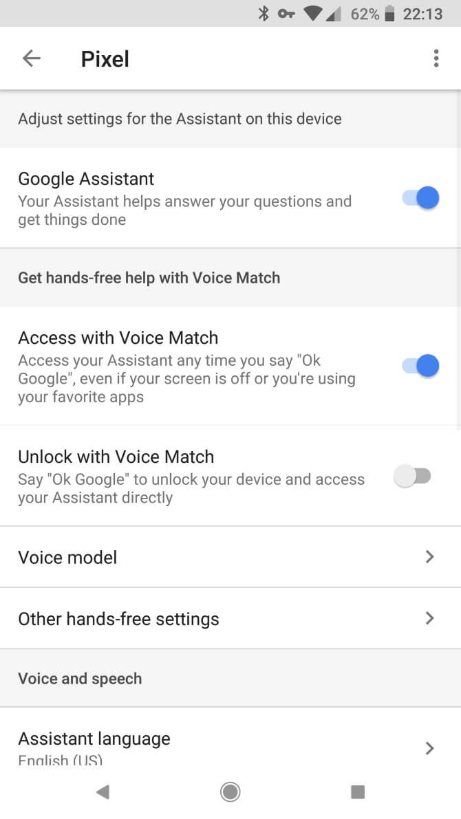 Tamam Google Voice Modelini Düzeltin