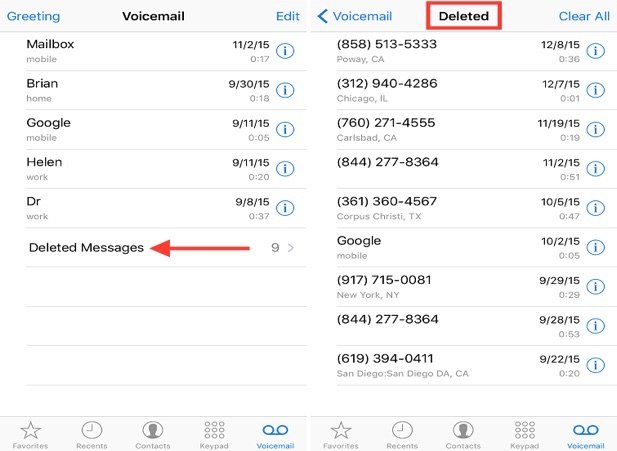 iPhone Sesli Postanın Silinmemesini Düzeltmek için Ayarları Güncelleyin