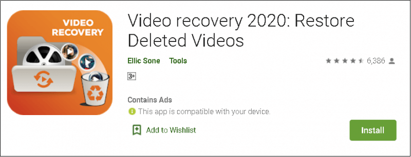 Video Recovery 2020'yi Kullanarak Android'den Silinen Videoyu Ücretsiz Kurtarın