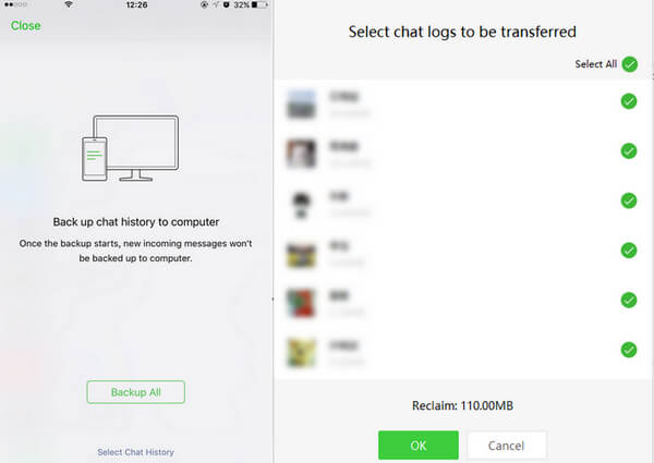 WeChat Geçmişini Yeni Bir Telefona Taşıma WeChat Windows