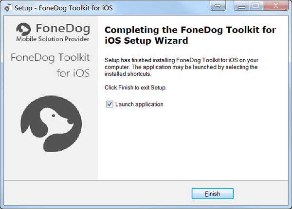 Fonedog Ios Toolkit Kurulum Bitir