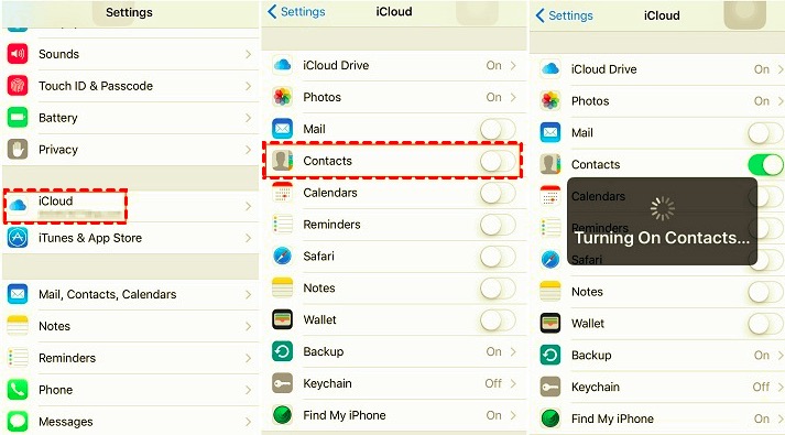 İCloud'u Kullanarak Kişileri iPhone'dan Mac'e Eşitleyin