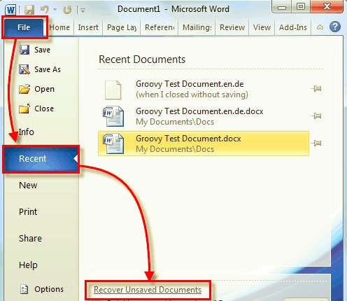 Silinen Excel Dosyalarını Kurtar - Kayıtlı Dosya