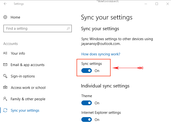 Windows 10 Update Wiped My Hard Drive'ı Düzeltmek için Ayarlarınızı Düzgün Bir Şekilde Senkronize Edin