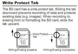 SD Karta Koruma Yazmak İçin Kontrol Edin