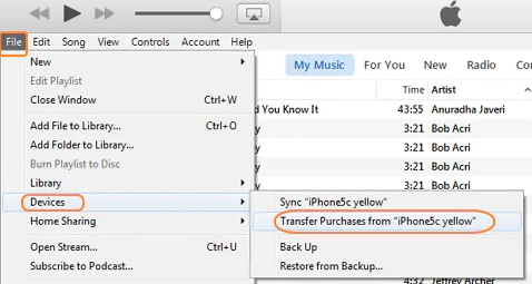 iPhone'dan Bilgisayara MP3 Aktarmak için iTunes Free'yi Kullanın
