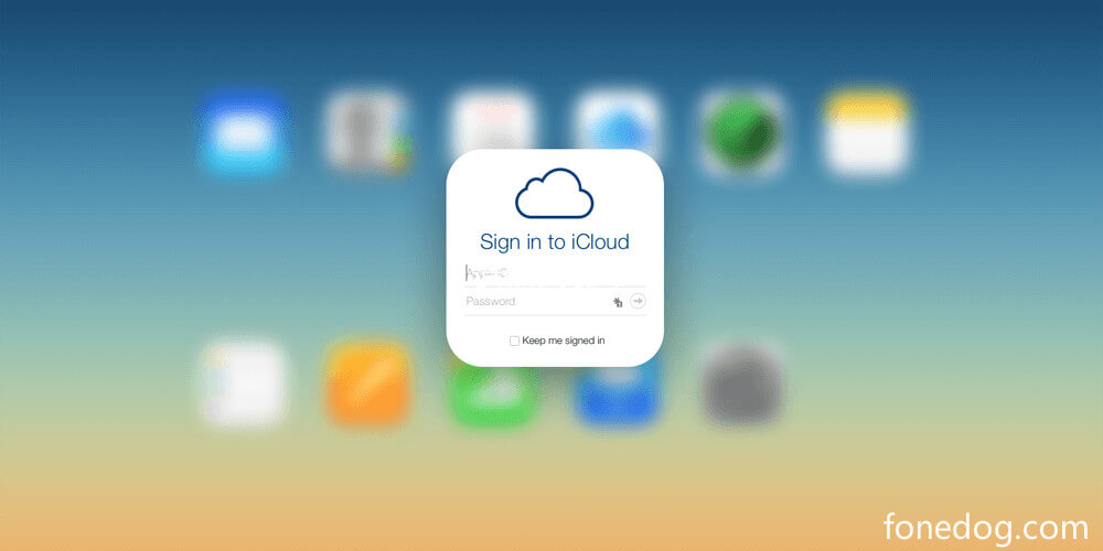Kaybolan Notları iPhone'dan Geri Yüklemek için iCloud'da oturum açın