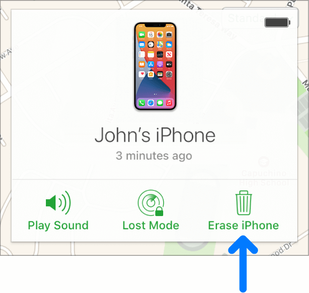 iCloud'da Kayıp iPhone'u Sil