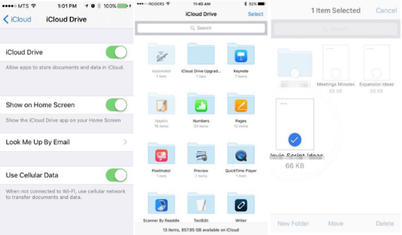 iCloud'da Dosyalar Nasıl Görülür?