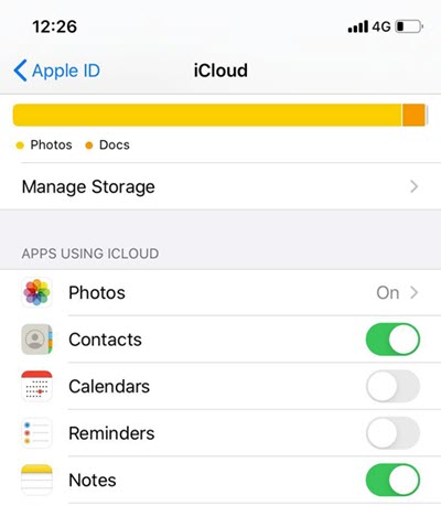 iCloud'da Mesajlarımı Neden Göremiyorum - iCloud Depolama Alanı Dolu