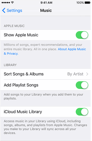 İCloud Sync'i Kullanarak iPad Müziğini iPhone'a Aktarın