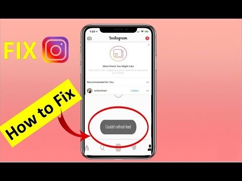 Fix Instagram Feed'i Yenileyemedi