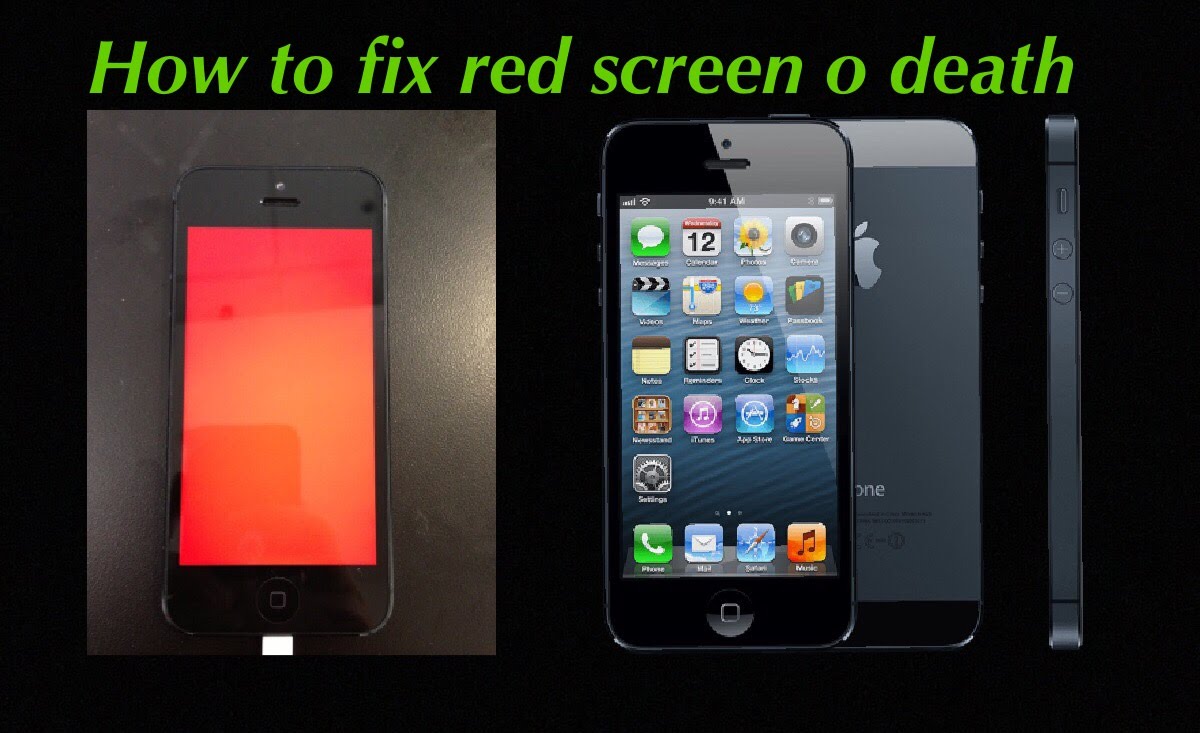 Kırmızı Ekran Ölümünü Düzeltme Iphone