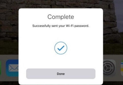 Wifi Paylaşımı Tamamlandı