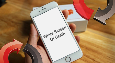 beyaz ekran-ölüm