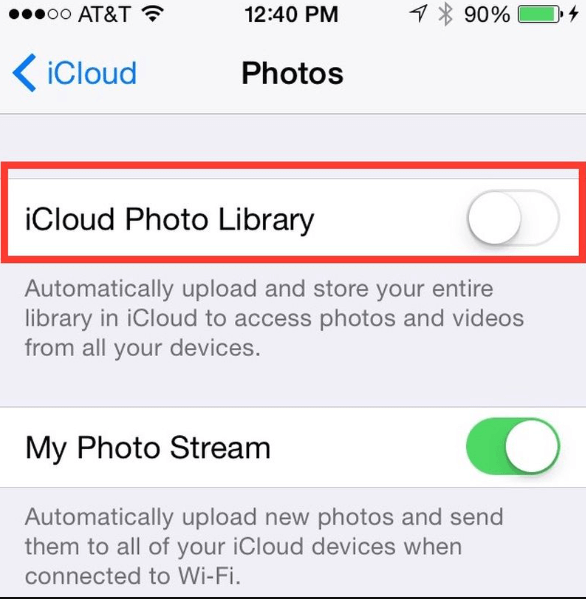 Ayarlar Uygulaması aracılığıyla iCloud'dan Fotoğraflar Nasıl Alınır?