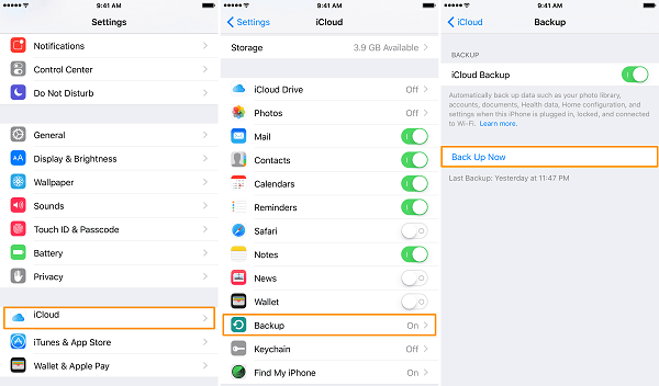 Verilerinizi iCloud Üzerinden Yedekleyin