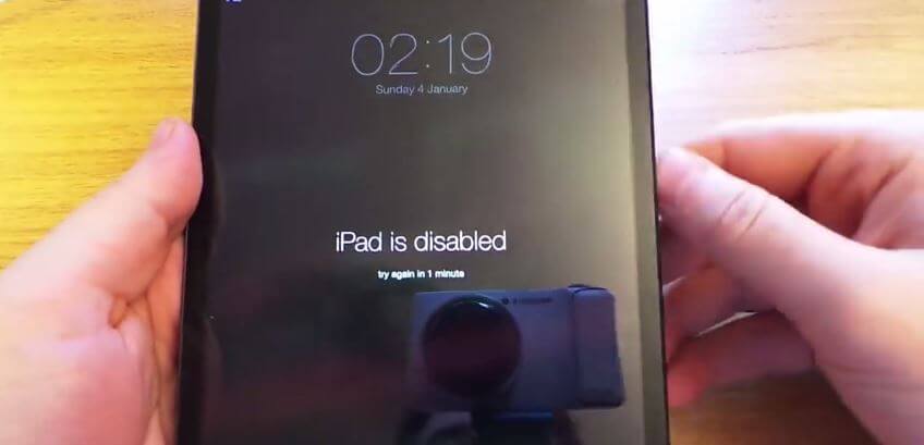 Ipad Devre Dışı Bırak