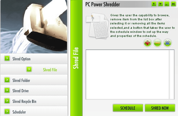 PC Power Shredder iShredder'a Alternatif