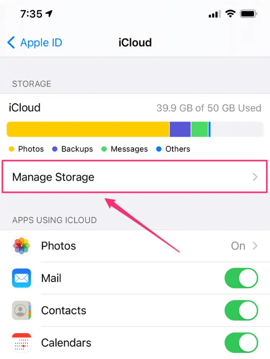 Mesajları iOS'ta iCloud'a Yedekleme