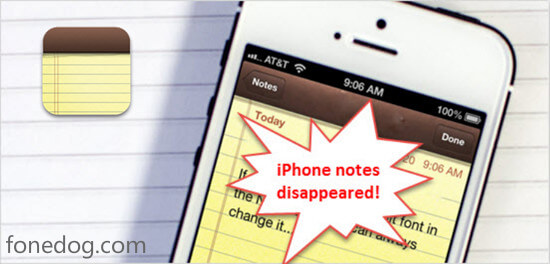 Kaybolan iPhone Notları