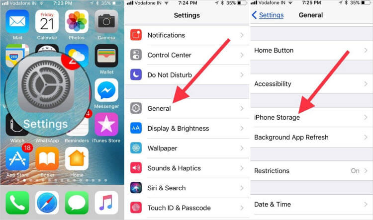 iPhone Uygulamayı Silmeden Uygulama Önbelleğini Temizle - Kullanılmayan Uygulamaları Boşaltın