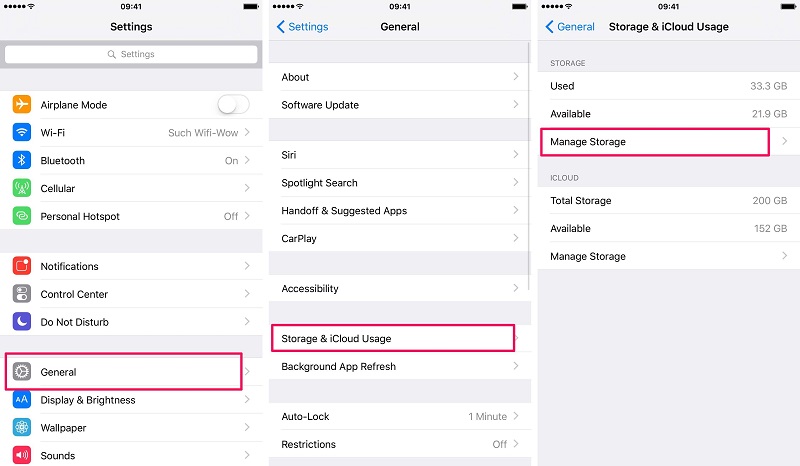 Depolama ve iCloud Kullanımında iCloud'dan Yedeklemeyi Sil