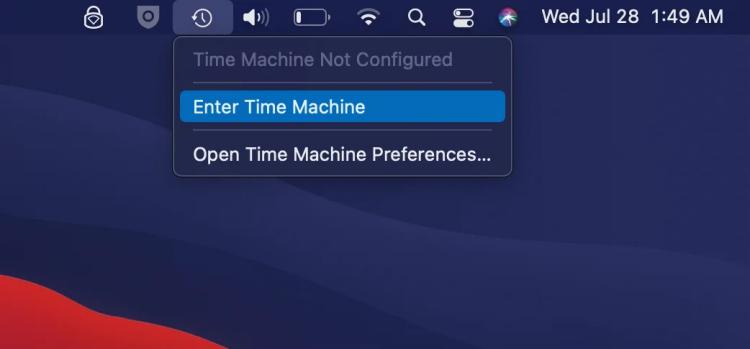 Mac'te Time Machine Kullanılarak Kaydedilmemiş PowerPoint Dosyasını Kurtarma