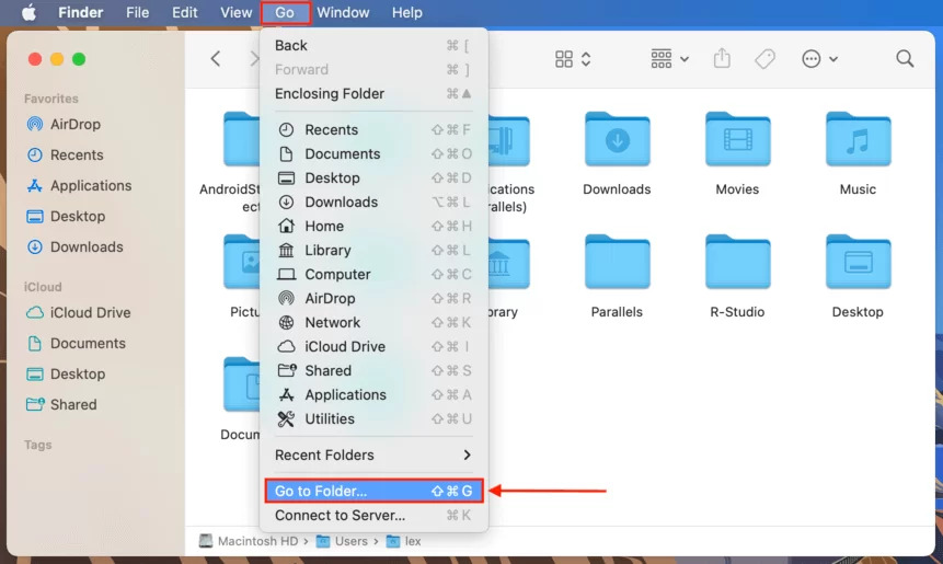 Mac'te Excel Kurtarma Dosyasının Konumu için Bilgisayarınızdaki Klasör