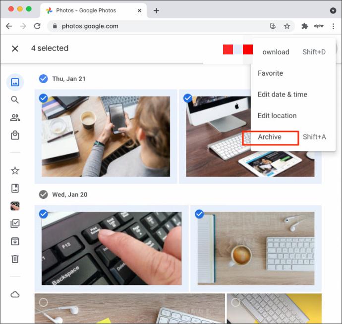 Mac'teki Google Hesabından Fotoğrafları Kurtarma