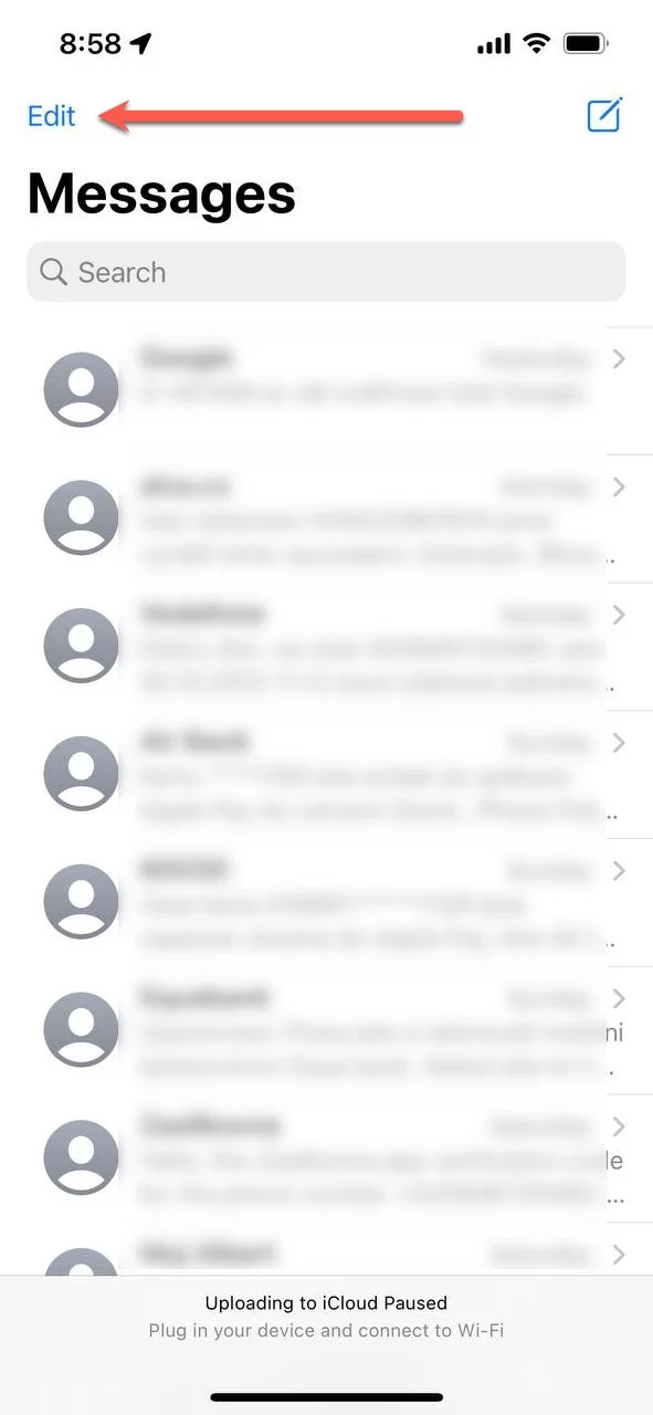 Mesajlar Uygulaması Çöp Klasörünü Kullanarak iPhone'da Silinmiş Metin Mesajlarını Alın
