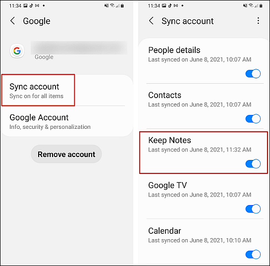 Google Keep'i Kullanarak Notları Android'den iPhone'a Aktarın