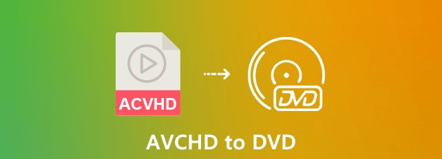 AVCHD'yi DVD'ye Dönüştürme