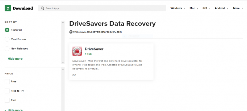 DriveSavers Veri Kurtarma İncelemeleri