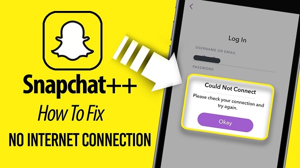 Snapchat'in Bağlanmamasını Düzeltin