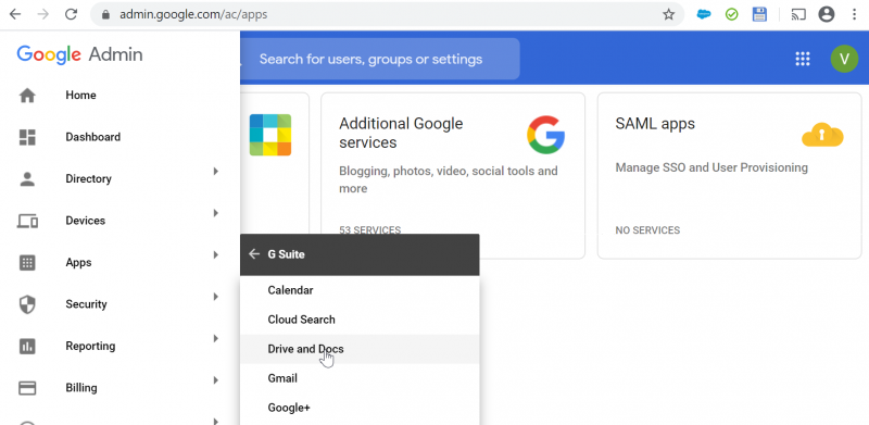 Silinen Dosyaları Kurtarmak için G Suite Yönetici Konsolunu Kullanma