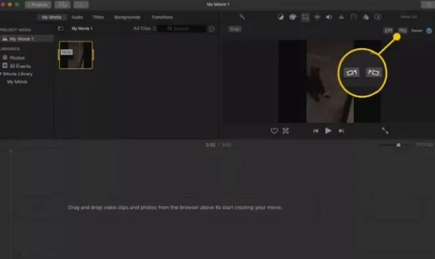 Mac'te iMovie'de Bir Video Nasıl Döndürülür