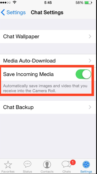 WhatsApp Medya Dosyalarını Dahili İşlevleri Kullanarak iPhone'a Kaydetme