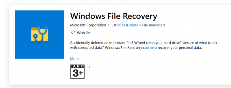 Windows Dosya Kurtarma Aracını Kullanarak Dosyaları Kurtarma