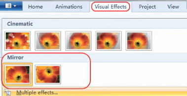 Windows Movie Maker'da Bir Video Nasıl Yansıtılır