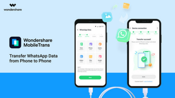 MobileTrans WhatsApp Transferi