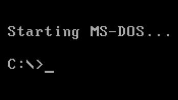 Etkin Bölüm Kurtarma için MS-DOS
