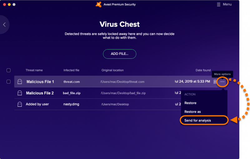 Fix Avast Yanlış Pozitif Raporla Dosya Hatasını Geri Yükleyemiyor