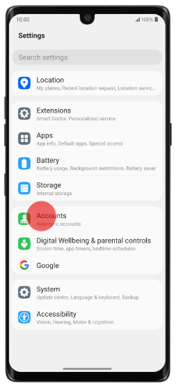 LG Telefonunda Bir Google Hesabı Kullanarak LG'den iPhone'a Veri Aktarın