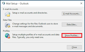 Outlook Yanıt Vermiyor Hatasını Düzeltmek İçin Yeni Bir Profil Oluşturun